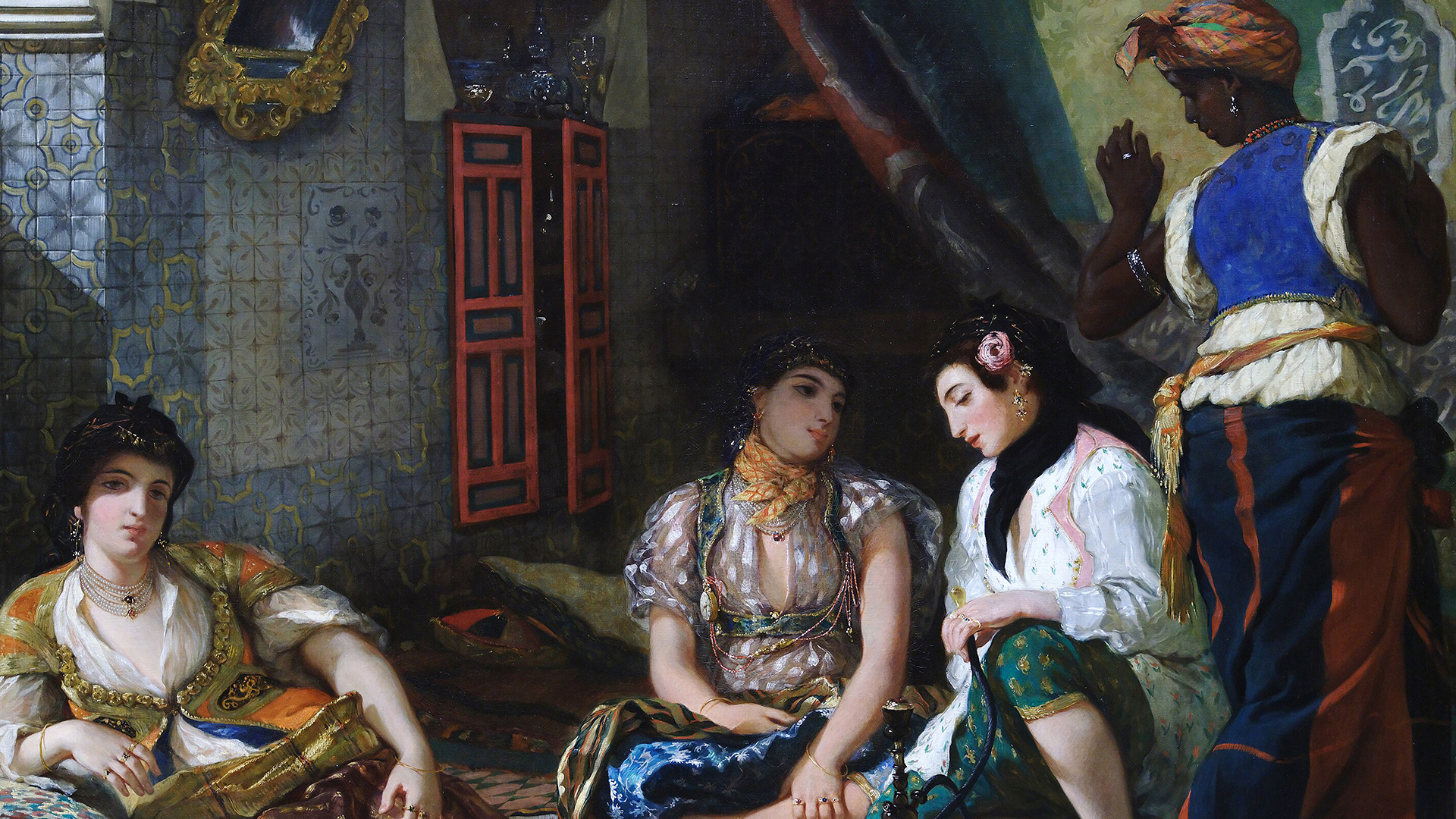 <strong>Harems, Hookahs, Odalisques & Ottomans:</strong>